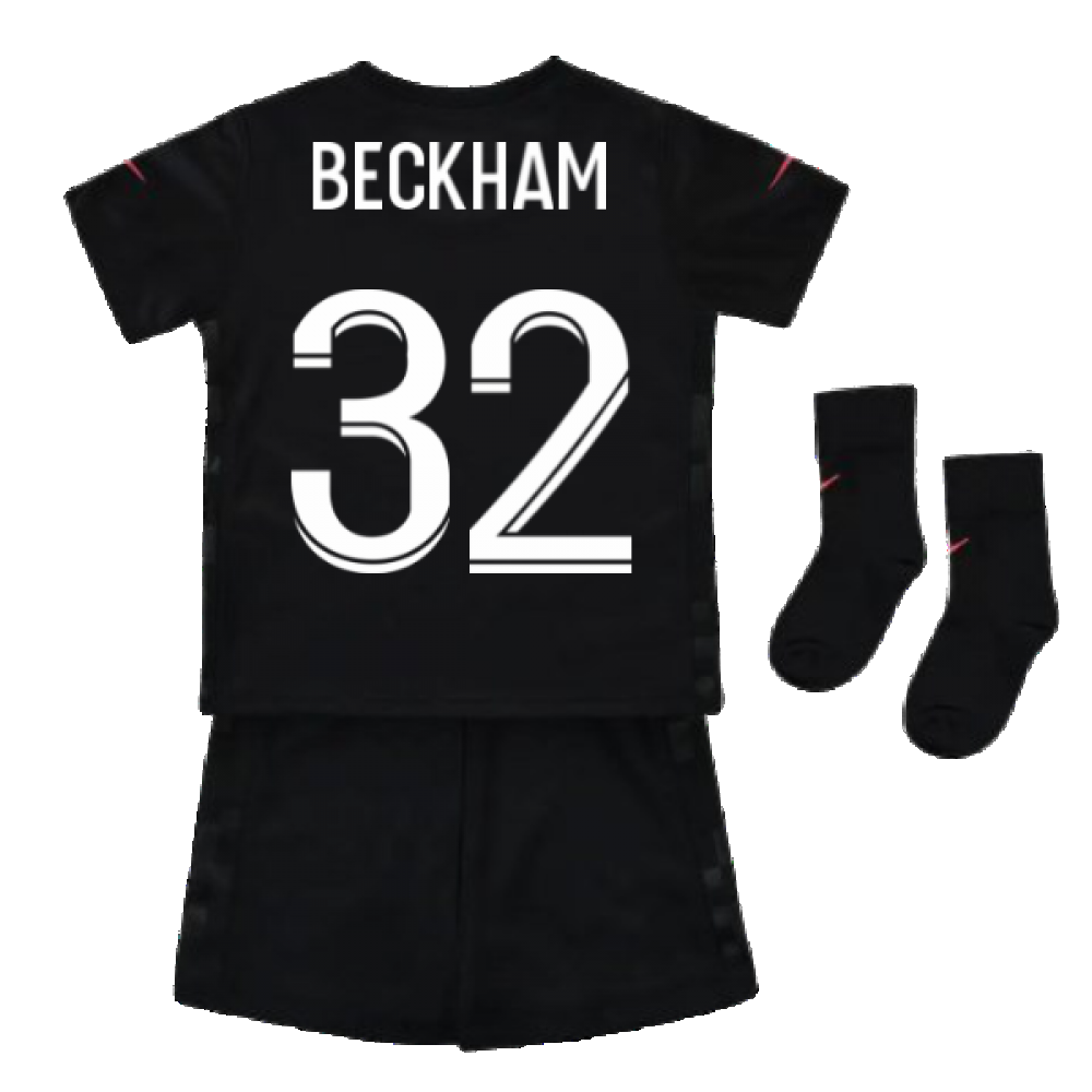 PSG 2021-2022 Infants 3rd Kit (BECKHAM 32)