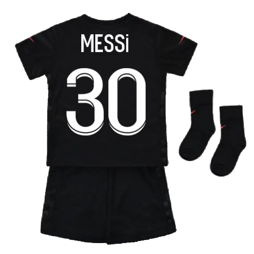 PSG 2021-2022 Infants 3rd Kit (MESSI 30)