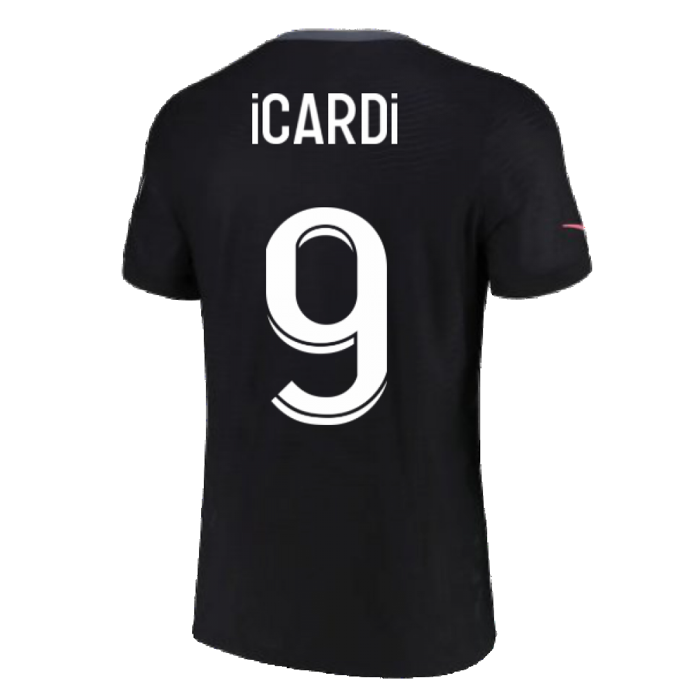 PSG 2021-2022 Vapor 3rd Shirt (ICARDI 9)