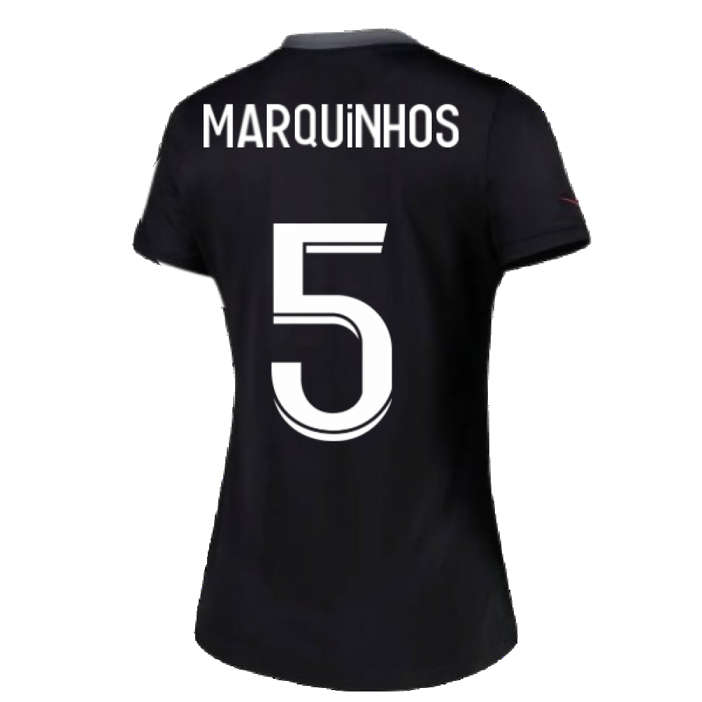 PSG 2021-2022 Womens 3rd Shirt (MARQUINHOS 5)