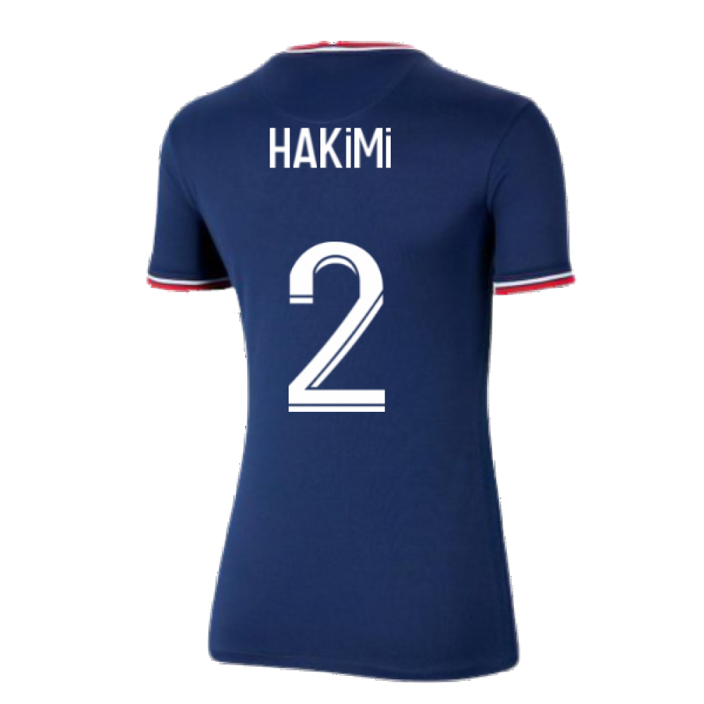 PSG 2021-2022 Womens Home Shirt (HAKIMI 2)
