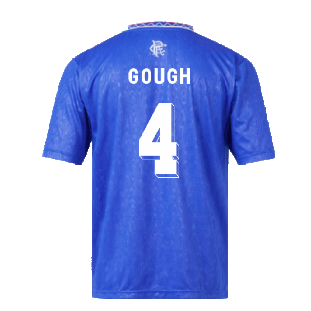 Rangers 1990 Home Retro Football Shirt (Gough 4)