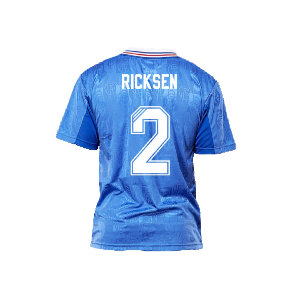 Rangers 1996 Home Retro Shirt (RICKSEN 2)