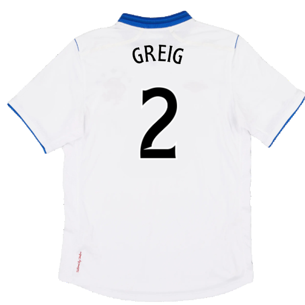 Rangers 2012-13 Away Shirt (M) (Mint) (GREIG 2)