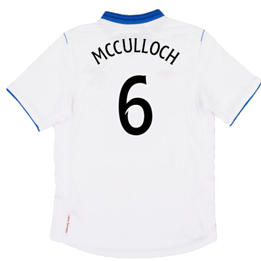 Rangers 2012-13 Away Shirt (M) (Mint) (McCulloch 6)