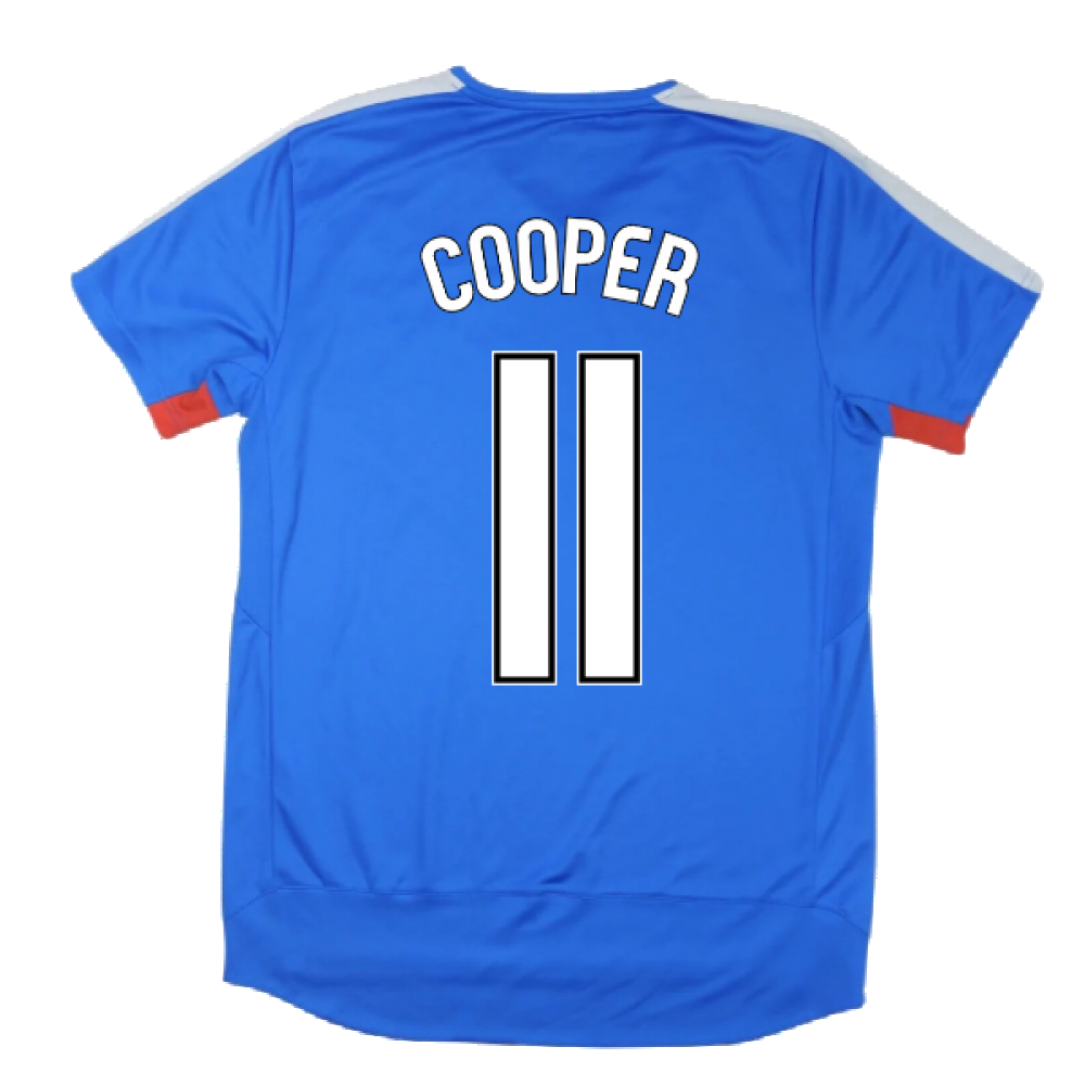 Rangers 2015-16 Home Shirt ((Excellent) S) (COOPER 11)