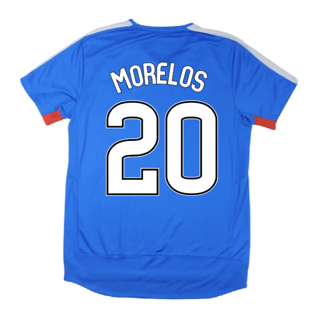 Rangers 2015-16 Home Shirt ((Excellent) S) (MORELOS 20)