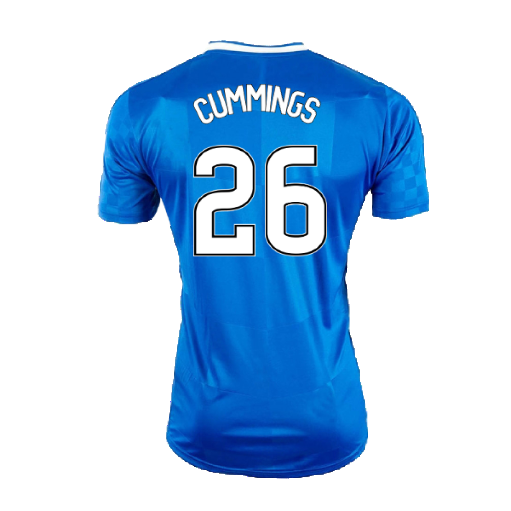 Rangers 2016-17 Home Shirt (S) (Excellent) (Cummings 26)