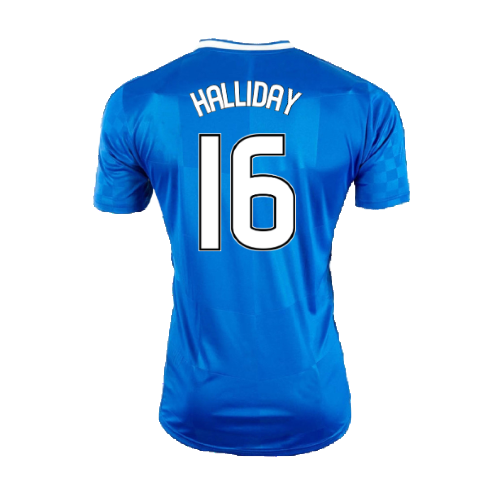 Rangers 2016-18 Home Shirt (M) (Very Good) (Halliday 16)