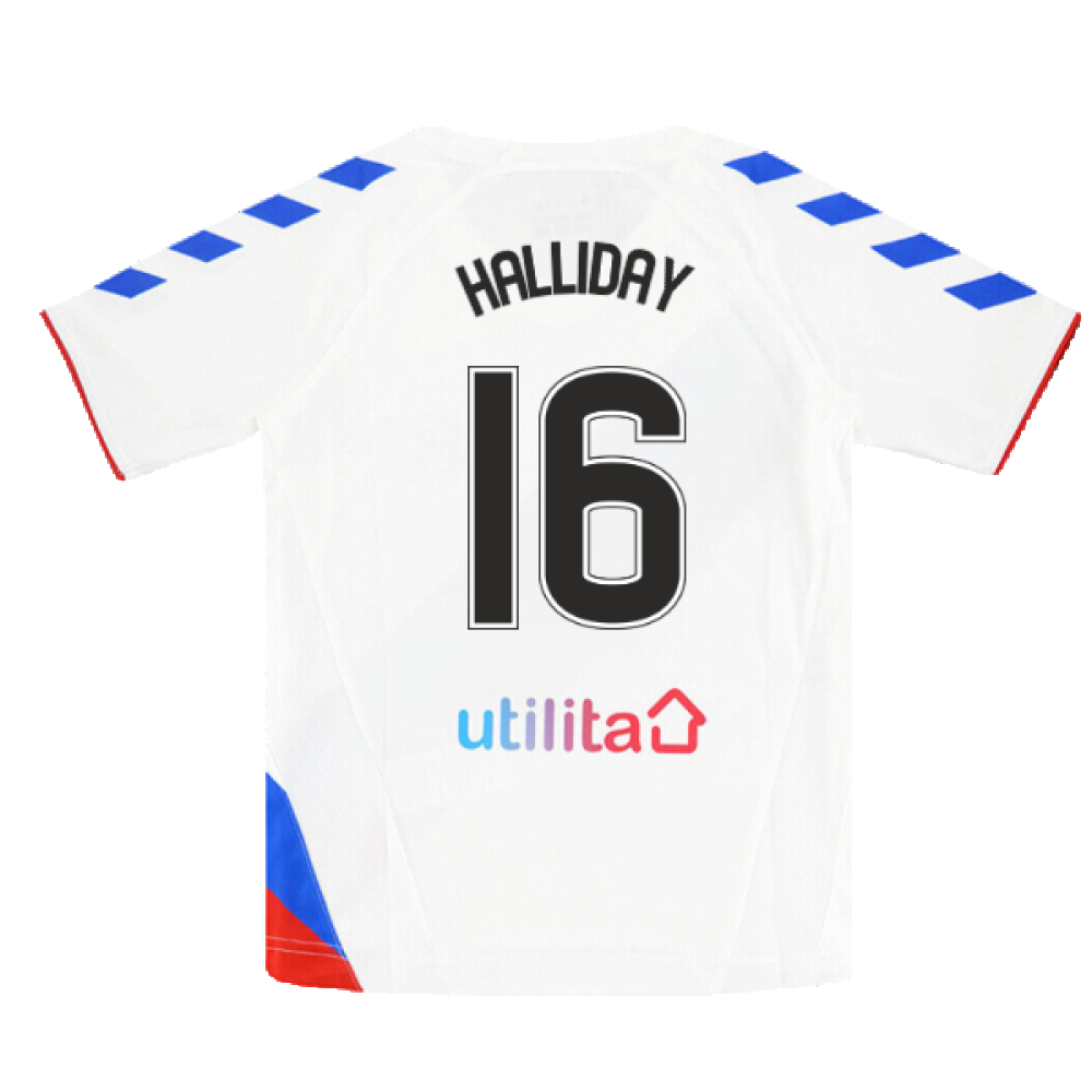 Rangers 2018-19 Away Shirt (Sponsorless) (SB) (BNWT) (Halliday 16)