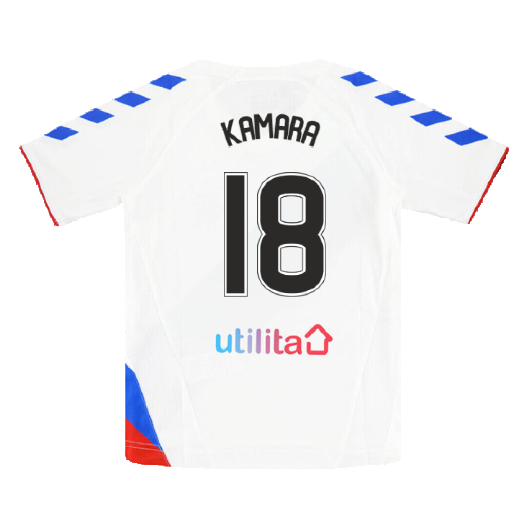 Rangers 2018-19 Away Shirt (Sponsorless) (SB) (BNWT) (Kamara 18)