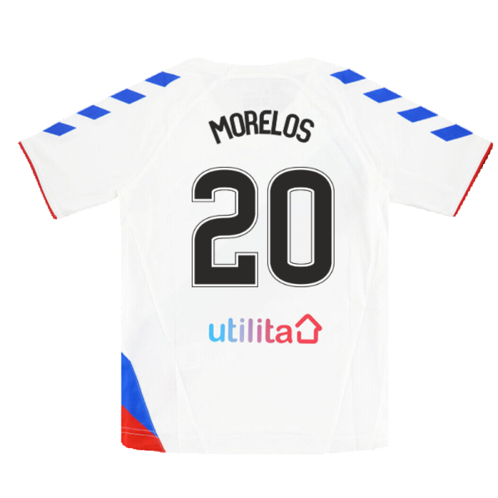 Rangers 2018-19 Away Shirt (Sponsorless) (SB) (BNWT) (Morelos 20)