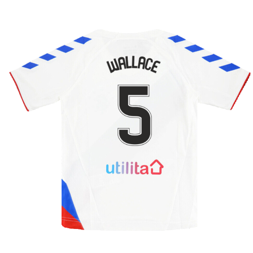 Rangers 2018-19 Away Shirt (Sponsorless) (SB) (BNWT) (WALLACE 5)