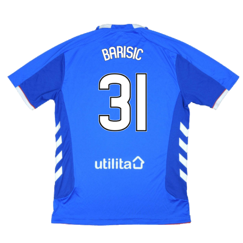 Rangers 2018-19 Home Shirt (3XL) (Good) (Barisic 31)