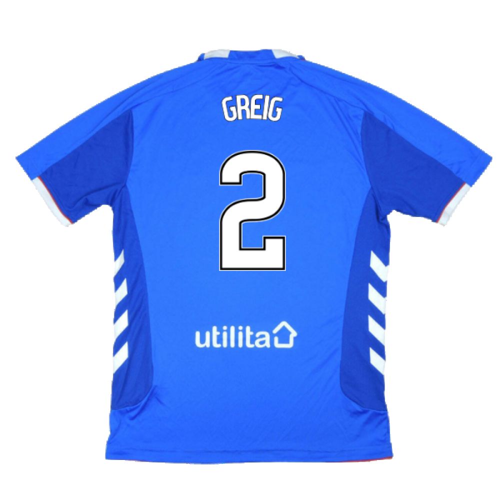 Rangers 2018-19 Home Shirt (3XL) (Good) (GREIG 2)