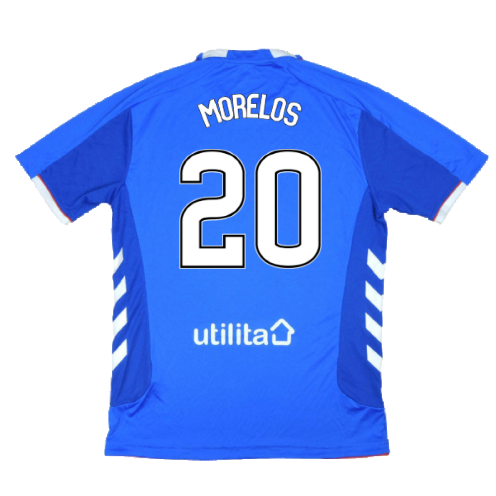 Rangers 2018-19 Home Shirt (3XL) (Good) (Morelos 20)