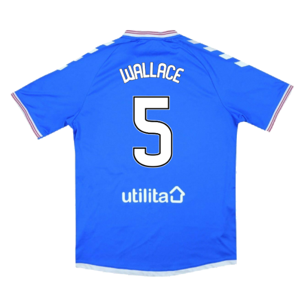 Rangers 2019-20 Home Shirt (Very Good) (WALLACE 5)