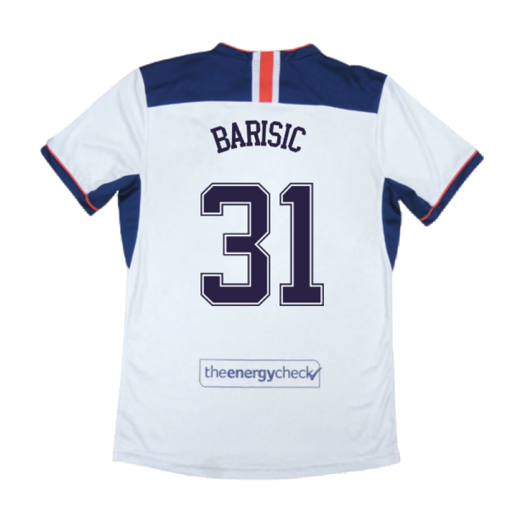 Rangers 2020-21 Away Shirt (4XL) (Excellent) (BARISIC 31)