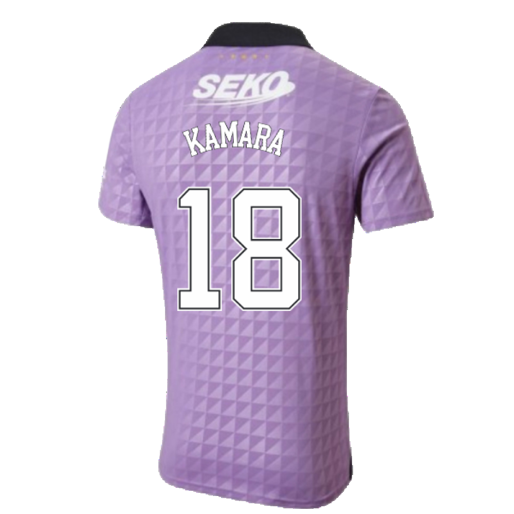 Rangers 2021-22 Third Shirt (4XL) (Mint) (KAMARA 18)