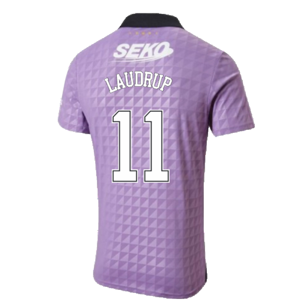 Rangers 2021-22 Third Shirt (4XL) (Mint) (LAUDRUP 11)