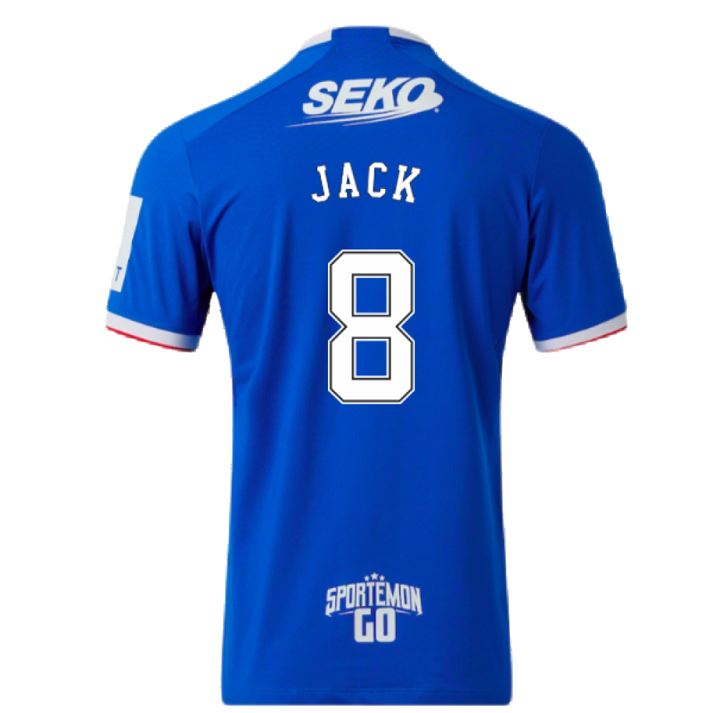 Rangers 2022-23 Home Shirt (XL) (Mint) (JACK 8)