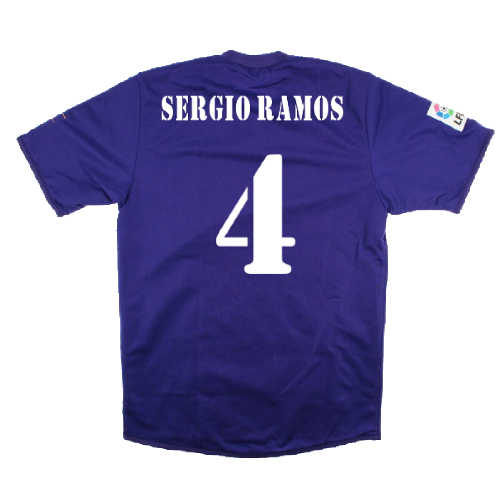 Real Madrid 2001-02 Anniversary Third Shirt (S) (Excellent) (Sergio Ramos 4)