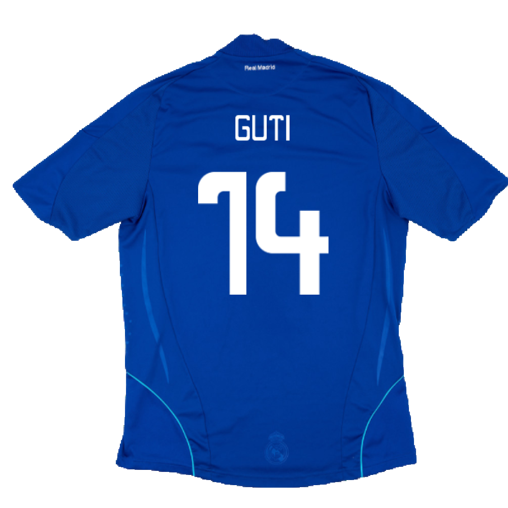 Real Madrid 2008-09 Away Shirt (XL) (Very Good) (Guti 14)