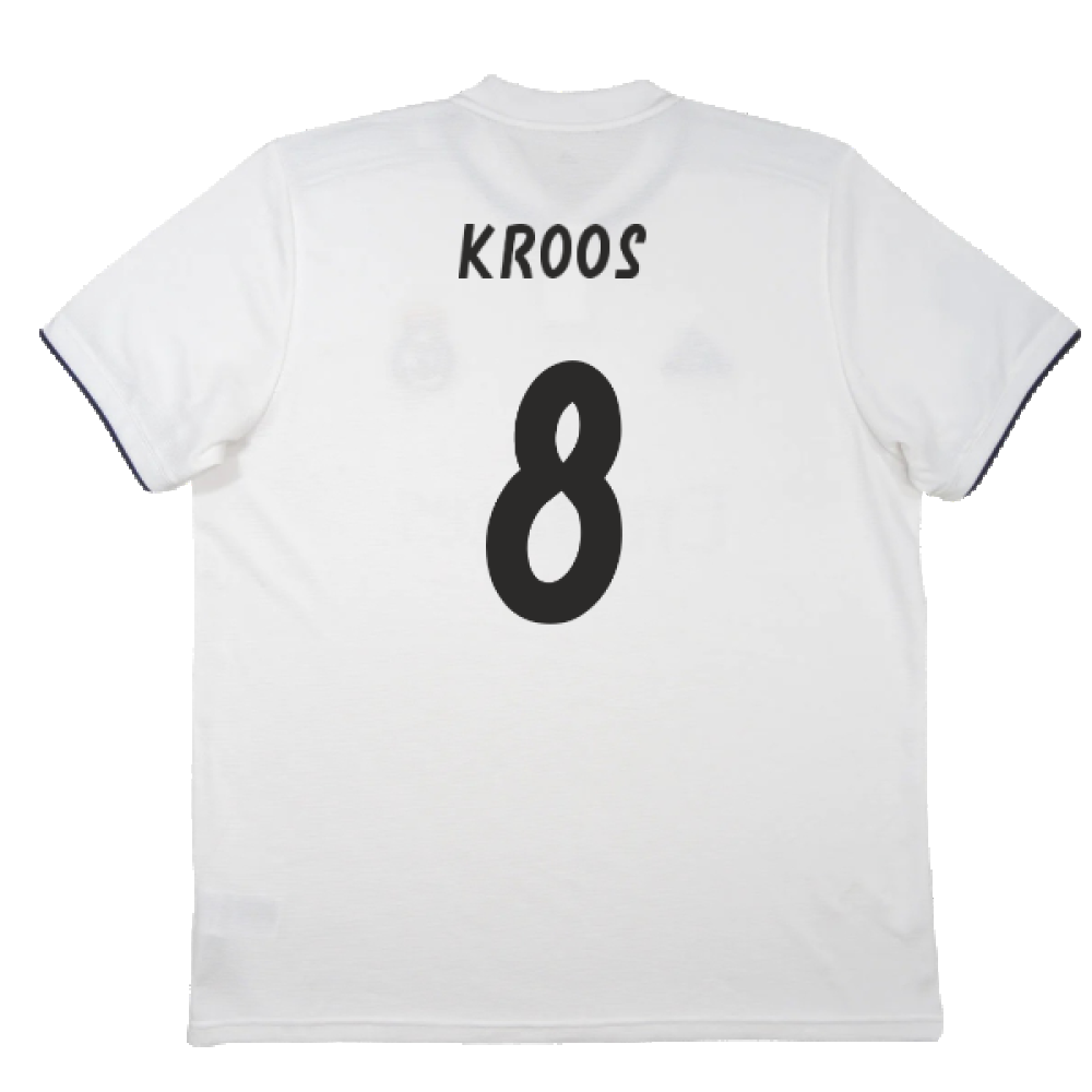 Real Madrid 2018-19 Home Shirt (S) (Very Good) (Kroos 8)