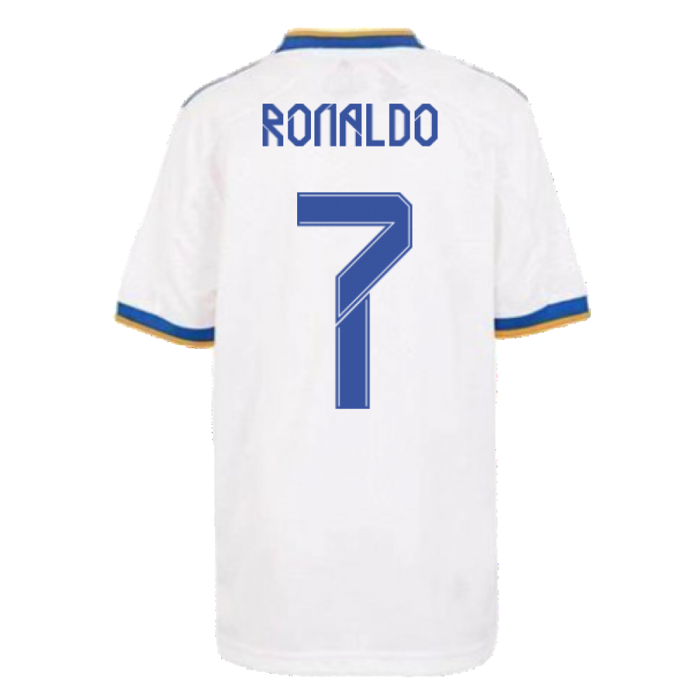 Real Madrid 2021-2022 Home Shirt (Kids) (RONALDO 7)