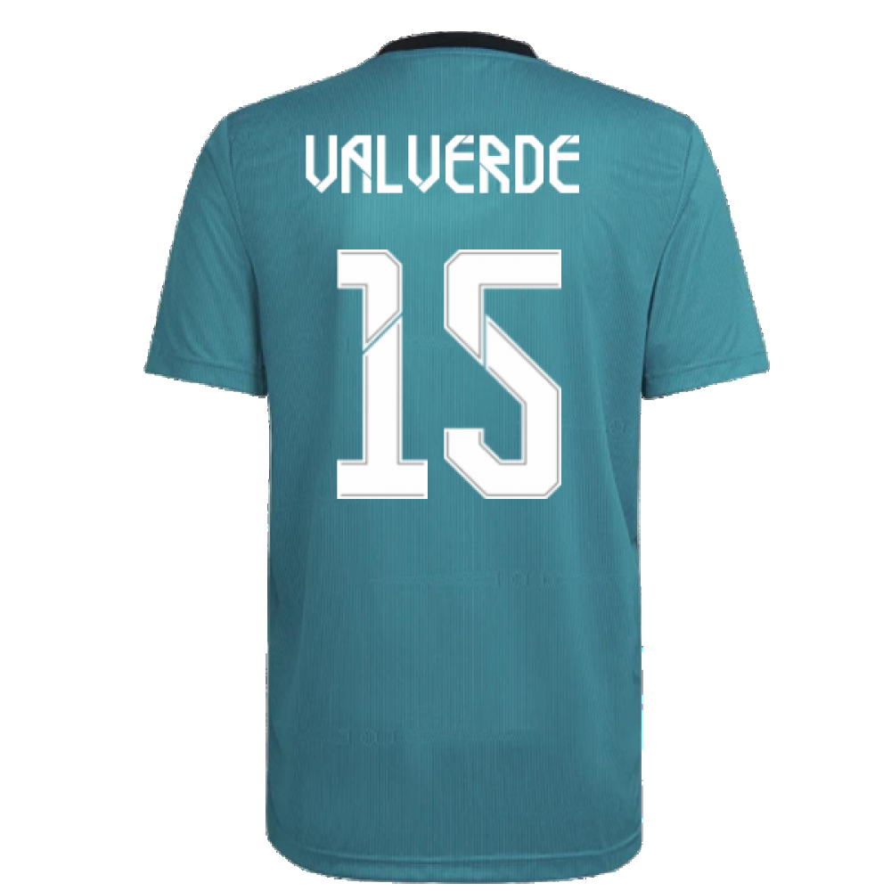 Real Madrid 2021-2022 Third Shirt (VALVERDE 15)