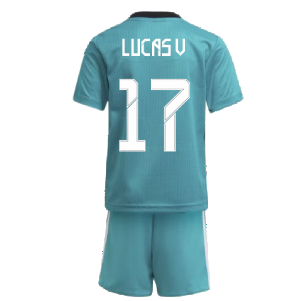 Real Madrid 2021-2022 Thrid Mini Kit (LUCAS V 17)