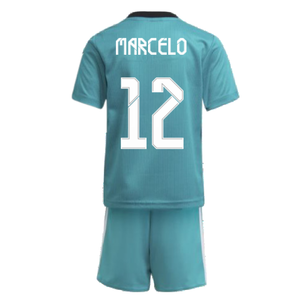 Real Madrid 2021-2022 Thrid Mini Kit (MARCELO 12)