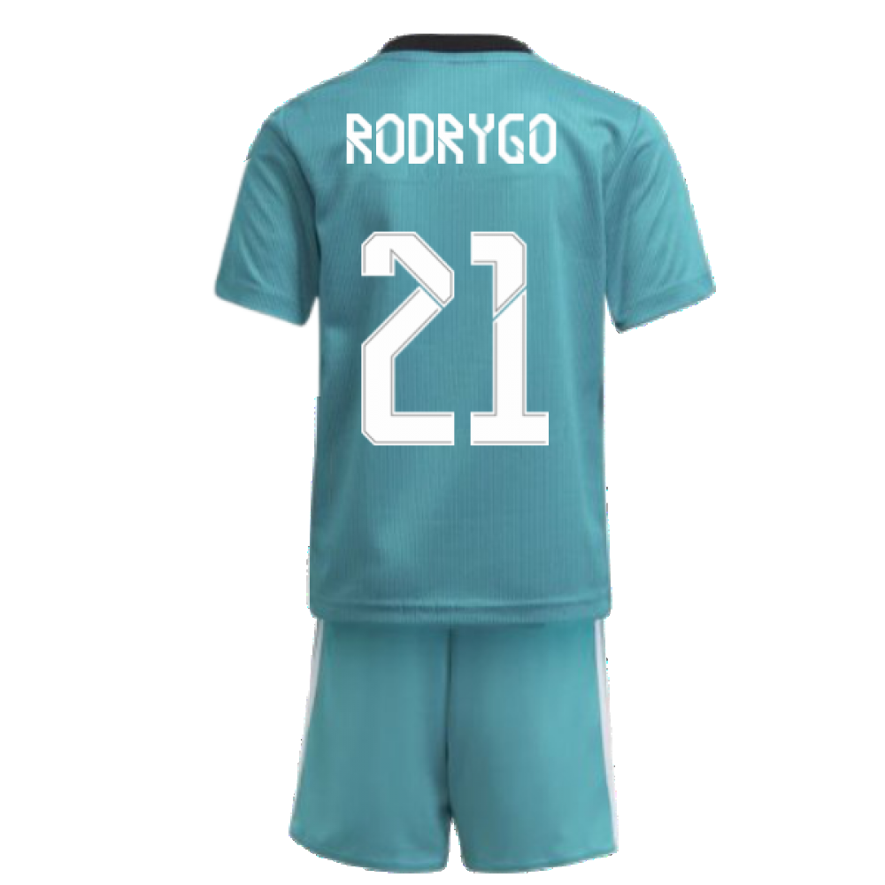 Real Madrid 2021-2022 Thrid Mini Kit (RODRYGO 21)