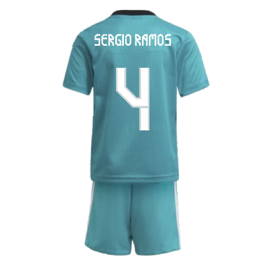 Real Madrid 2021-2022 Thrid Mini Kit (SERGIO RAMOS 4)