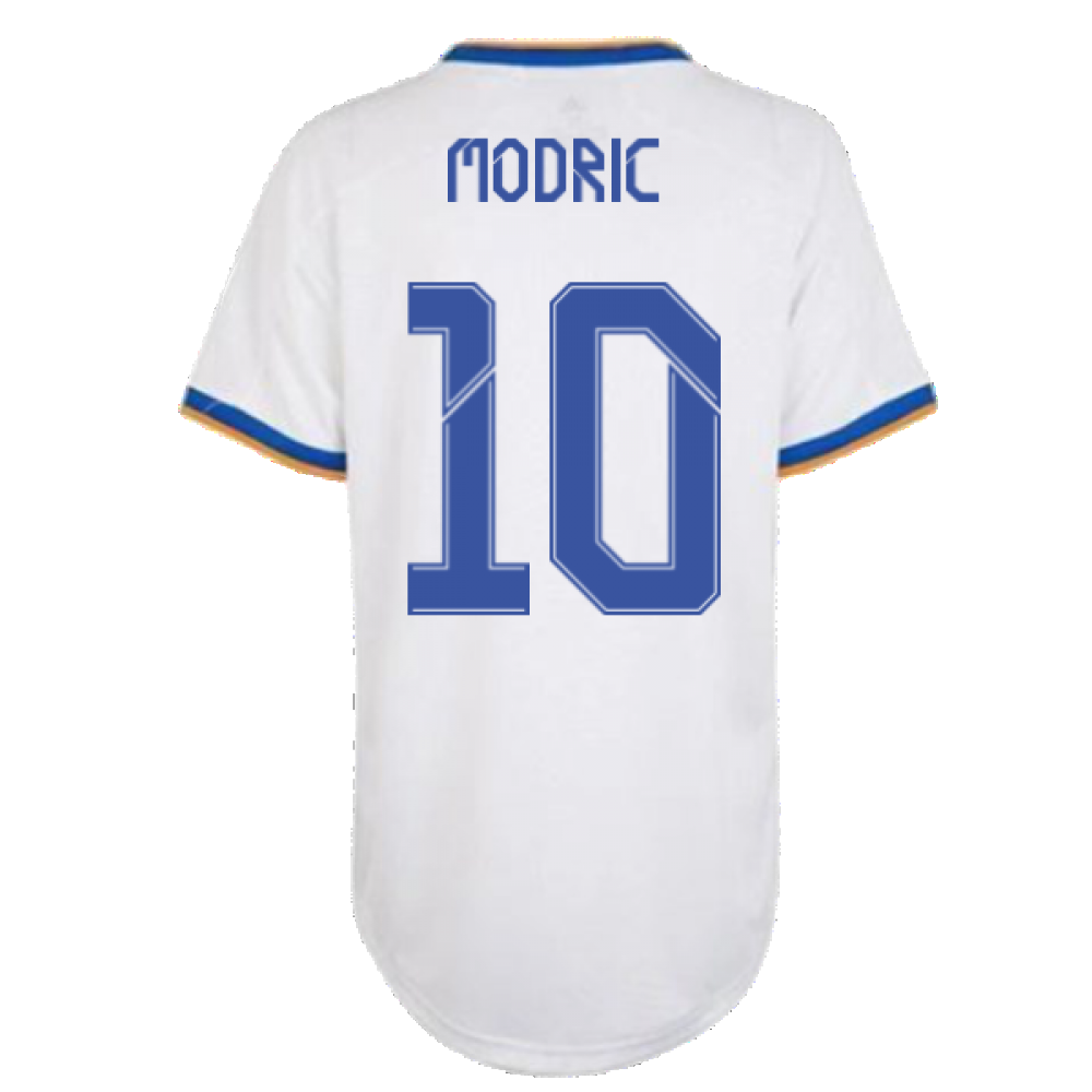 Real Madrid 2021-2022 Womens Home Shirt (MODRIC 10)