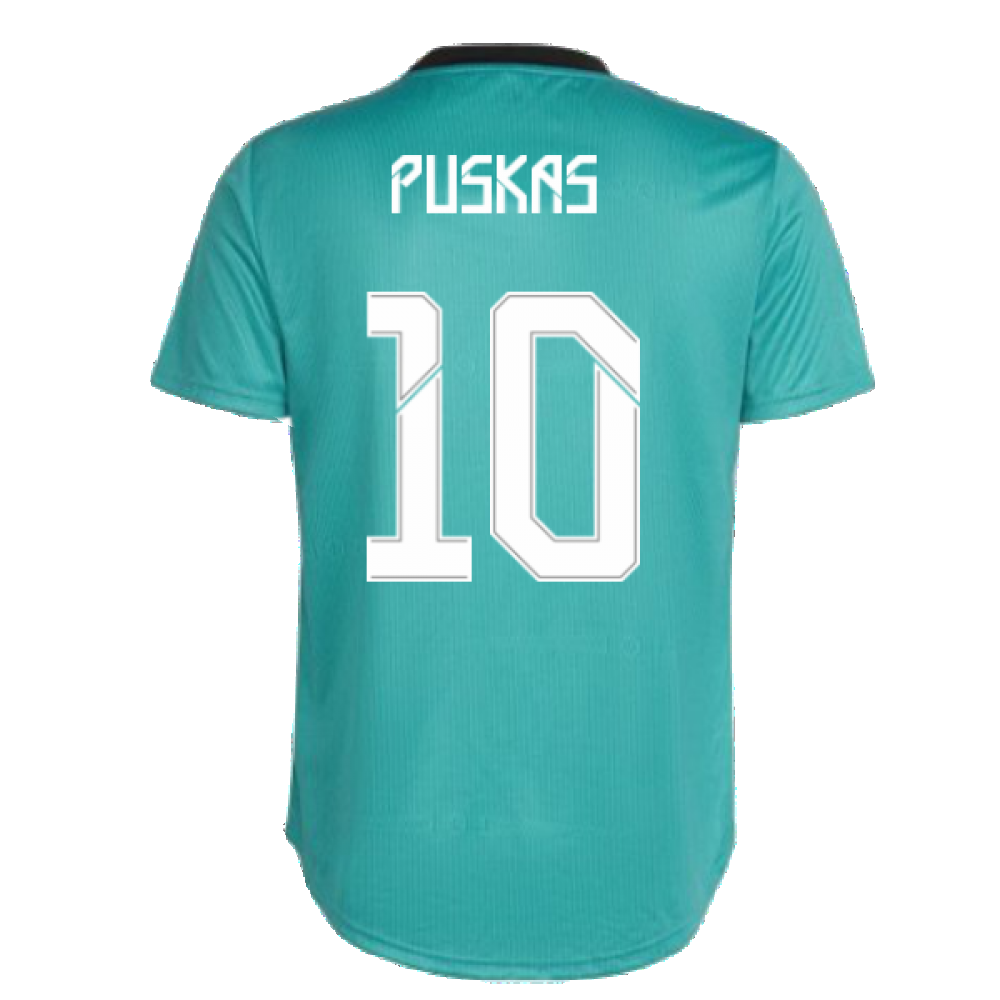 Real Madrid 2021-2022 Womens Third Shirt (PUSKAS 10)