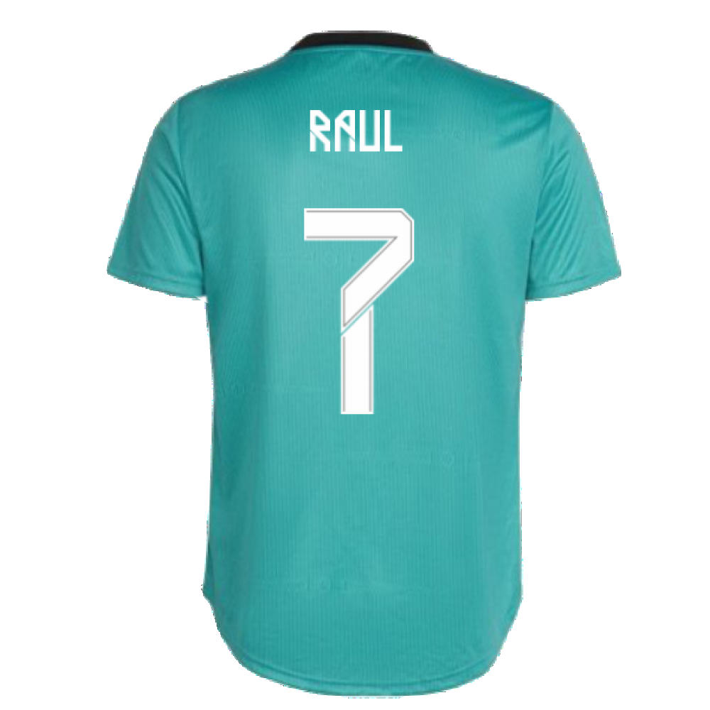 Real Madrid 2021-2022 Womens Third Shirt (RAUL 7)