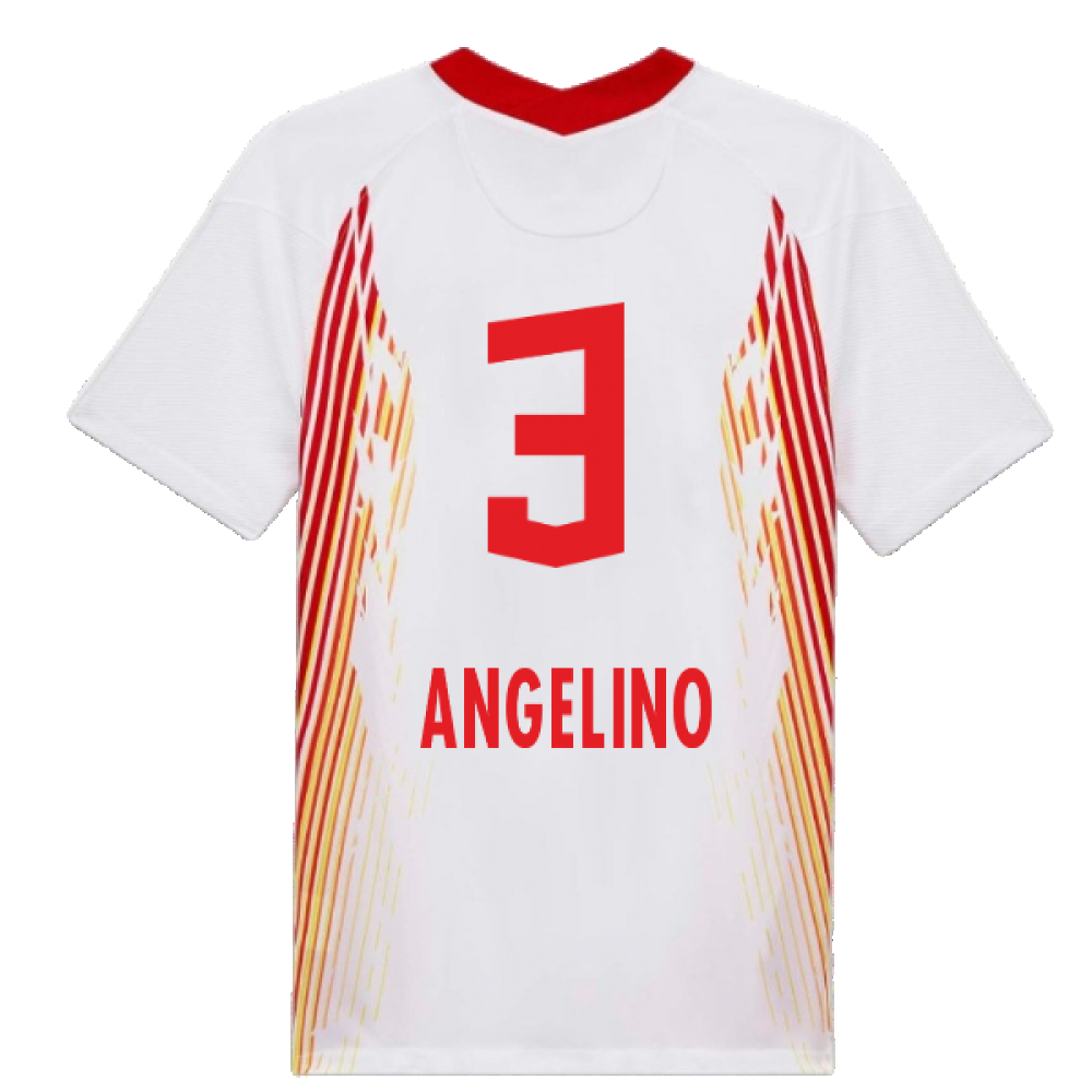 Red Bull Leipzig 2020-21 Home Shirt ((Excellent) S) (ANGELINO 3)