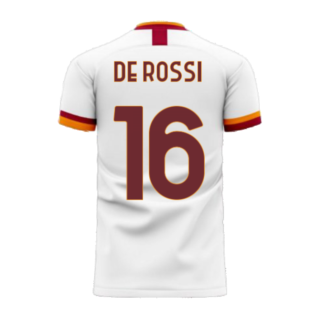 Roma 2024-2025 Away Concept Football Kit (Libero) (DE ROSSI 16)