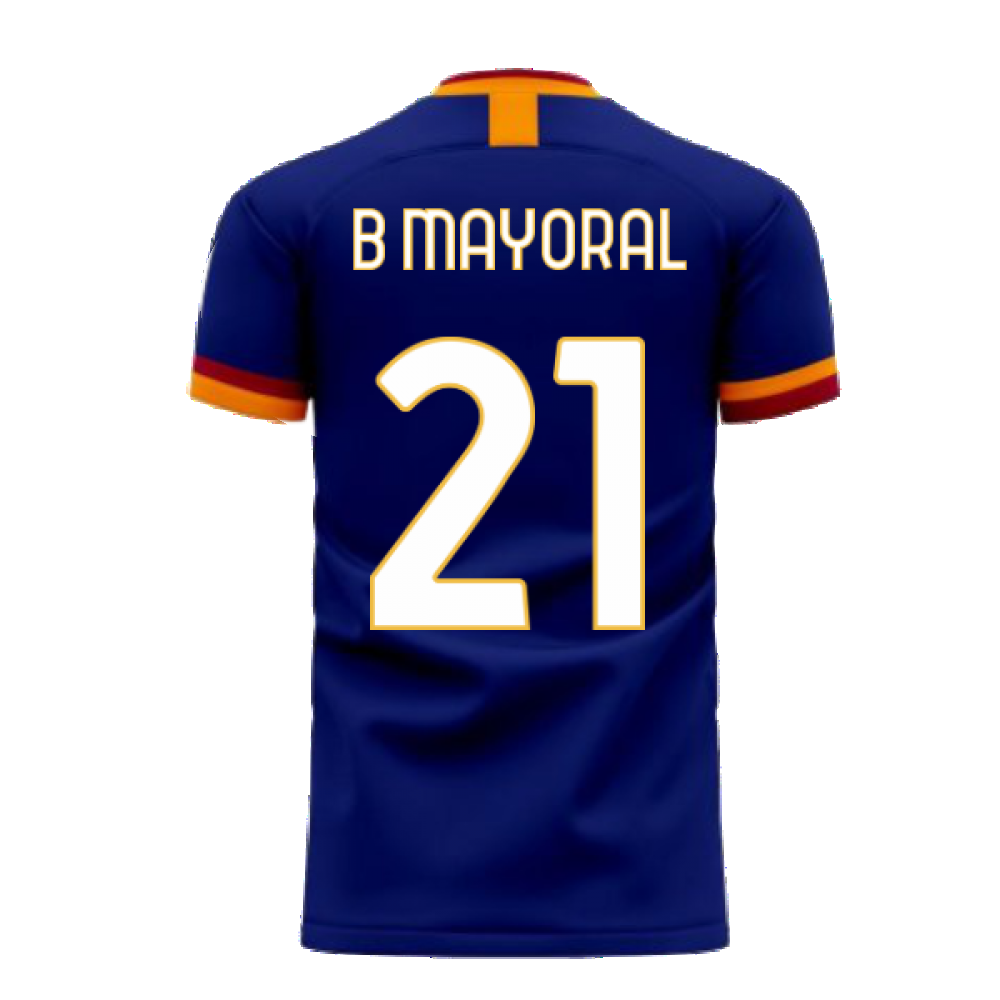  Roma 2024-2025 Third Concept Football Kit (Libero) (B MAYORAL 21) - Baby