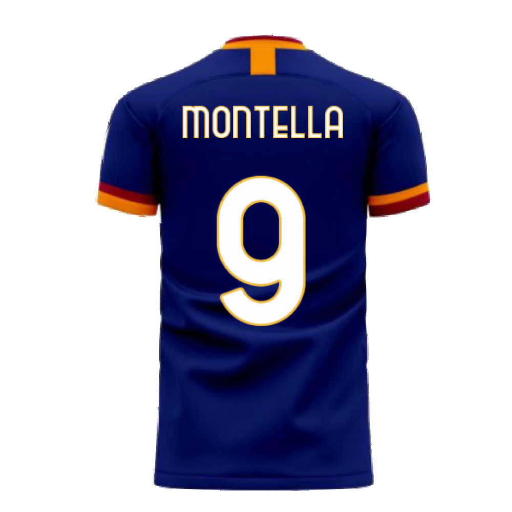 Roma 2024-2025 Third Concept Football Kit (Libero) (MONTELLA 9)