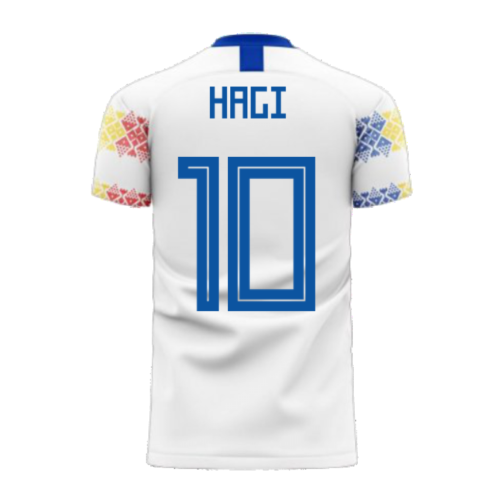 Romania 2024-2025 Away Concept Football Kit (Libero) (HAGI 10)