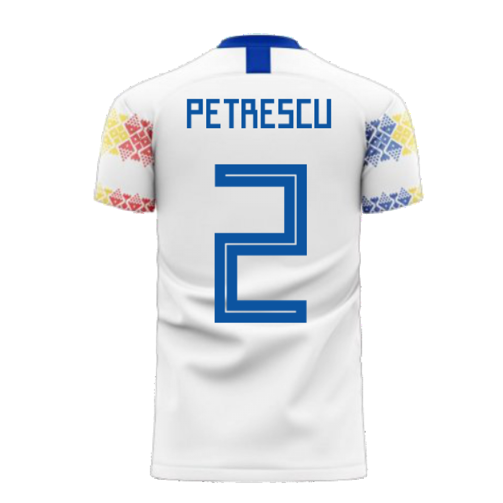 Romania 2024-2025 Away Concept Football Kit (Libero) (PETRESCU 2)