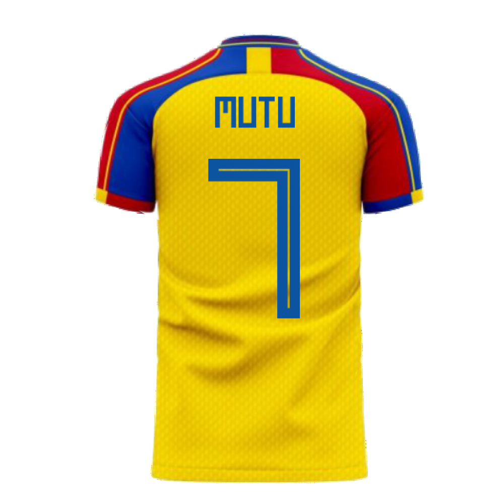 Romania 2024-2025 Home Concept Football Kit (Libero) (MUTU 7)