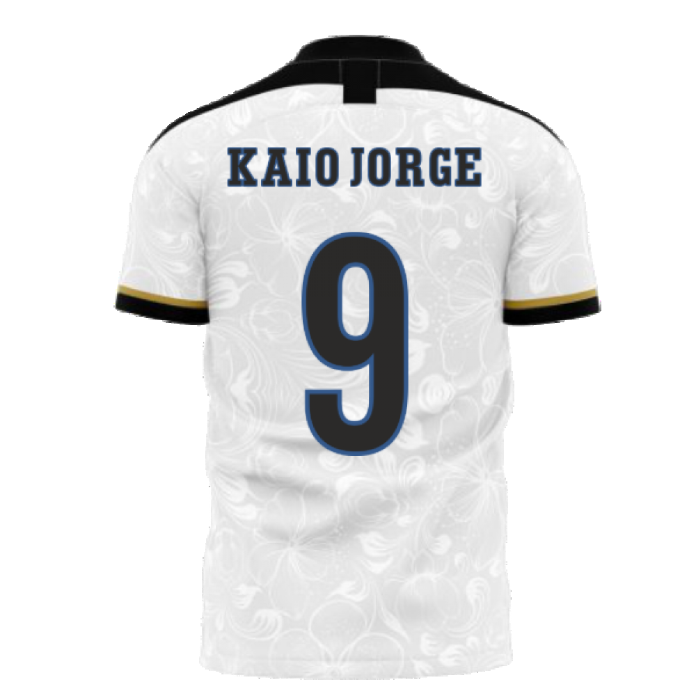  Santos 2024-2025 Home Concept Football Kit (Libero) (KAIO JORGE 9) - Baby