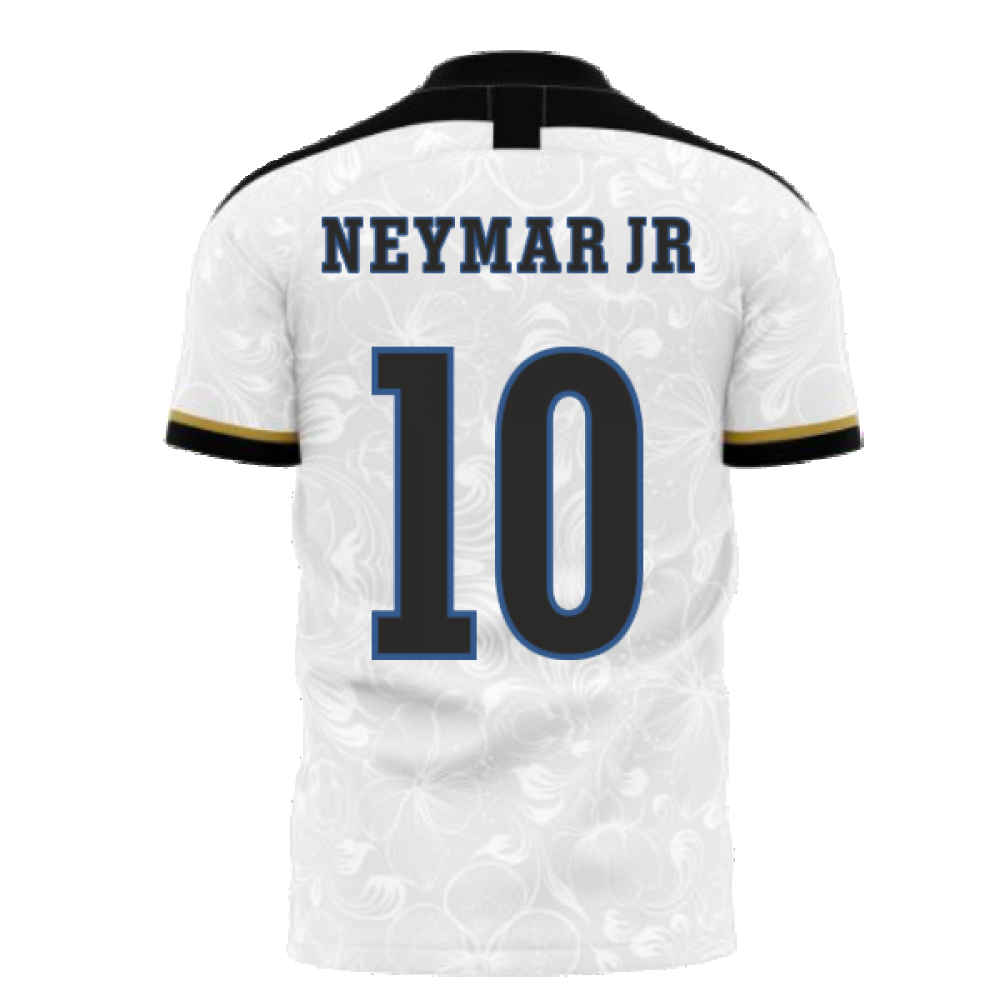  Santos 2024-2025 Home Concept Football Kit (Libero) (NEYMAR JR 10) - Baby