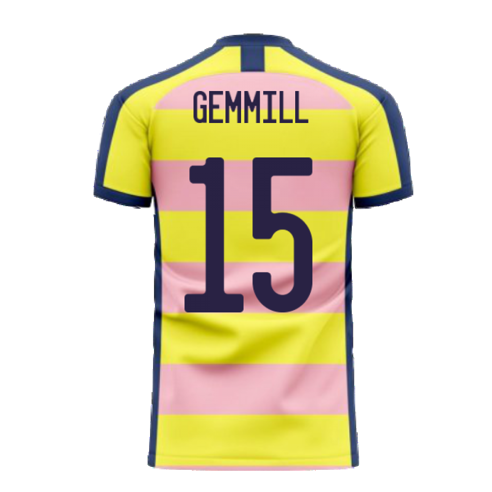 Scotland 2024-2025 Away Concept Football Kit (Libero) (Gemmill 15)