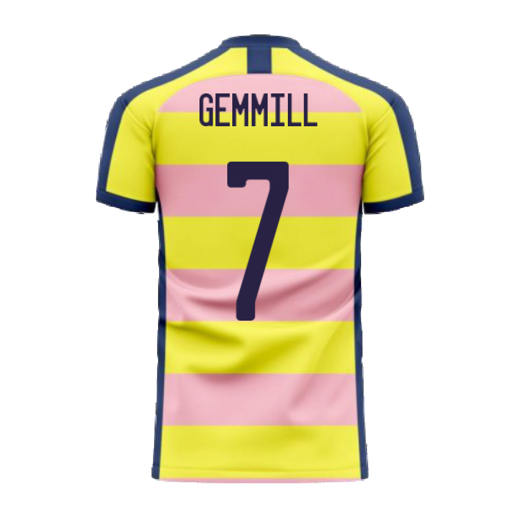  Scotland 2024-2025 Away Concept Football Kit (Libero) (GEMMILL 7) - Womens