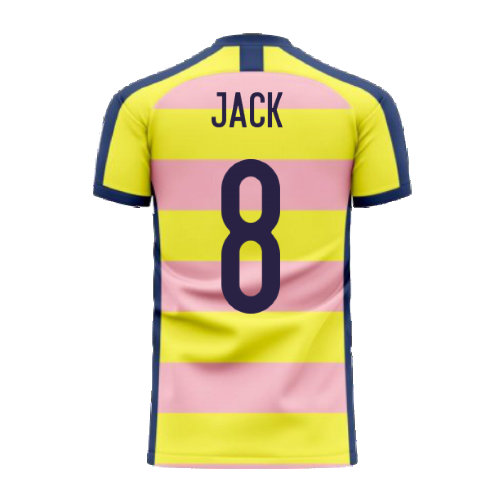  Scotland 2024-2025 Away Concept Football Kit (Libero) (Jack 8) - Baby