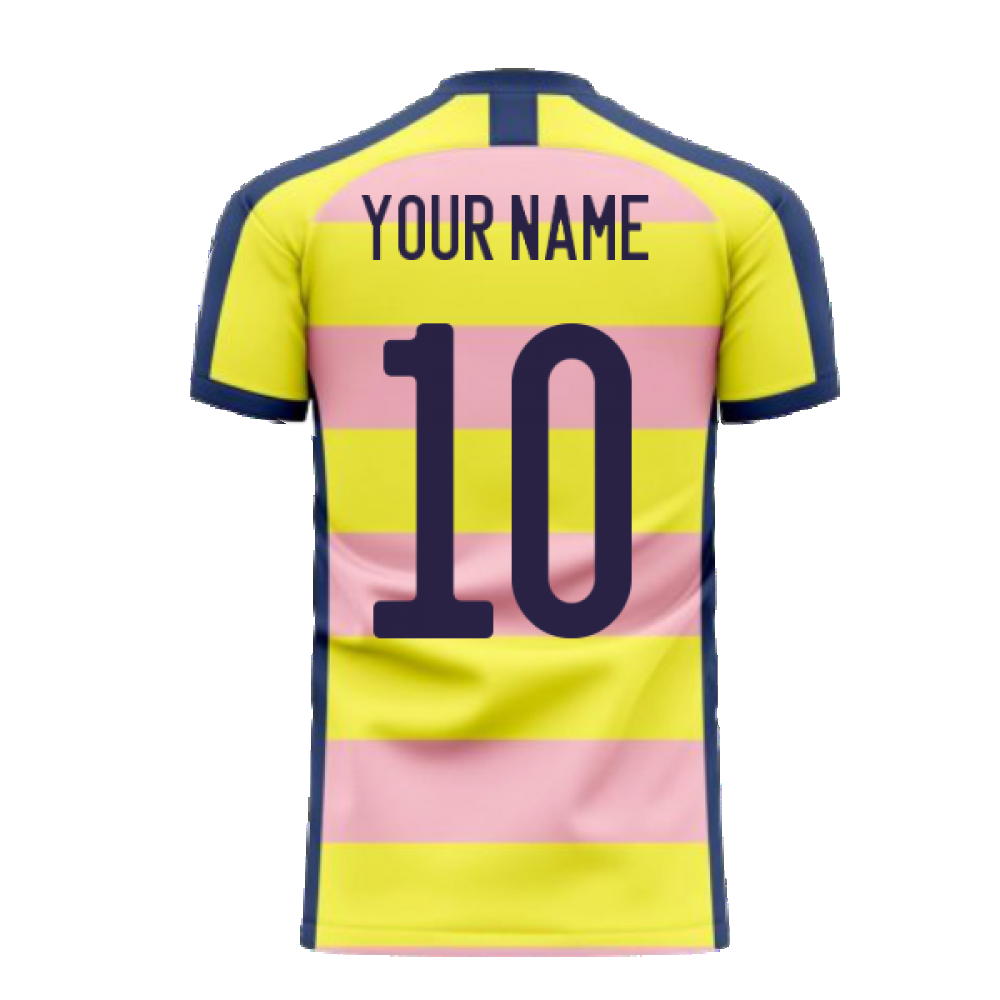  Scotland 2024-2025 Away Concept Football Kit (Libero) (Your Name) - Baby